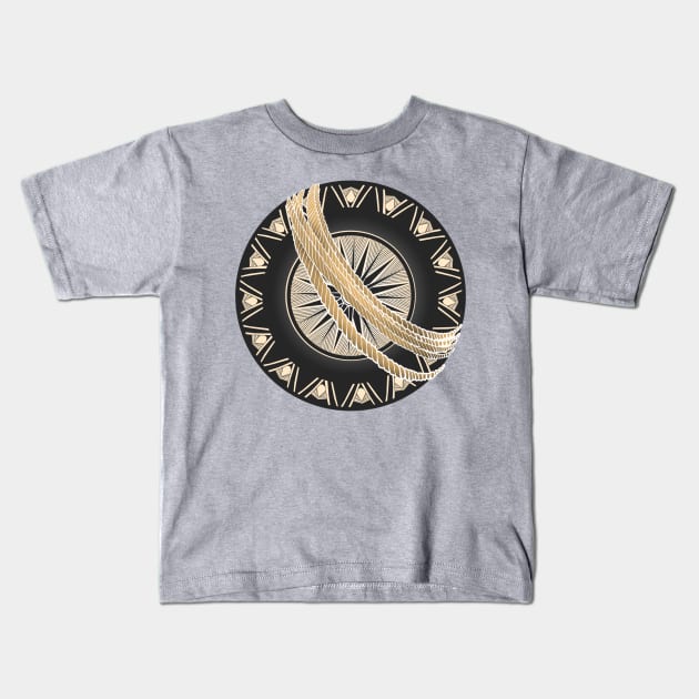 wonder shield Kids T-Shirt by k4k7uz